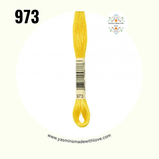973 Canary Bright – DMC Mouliné Standard Cotton