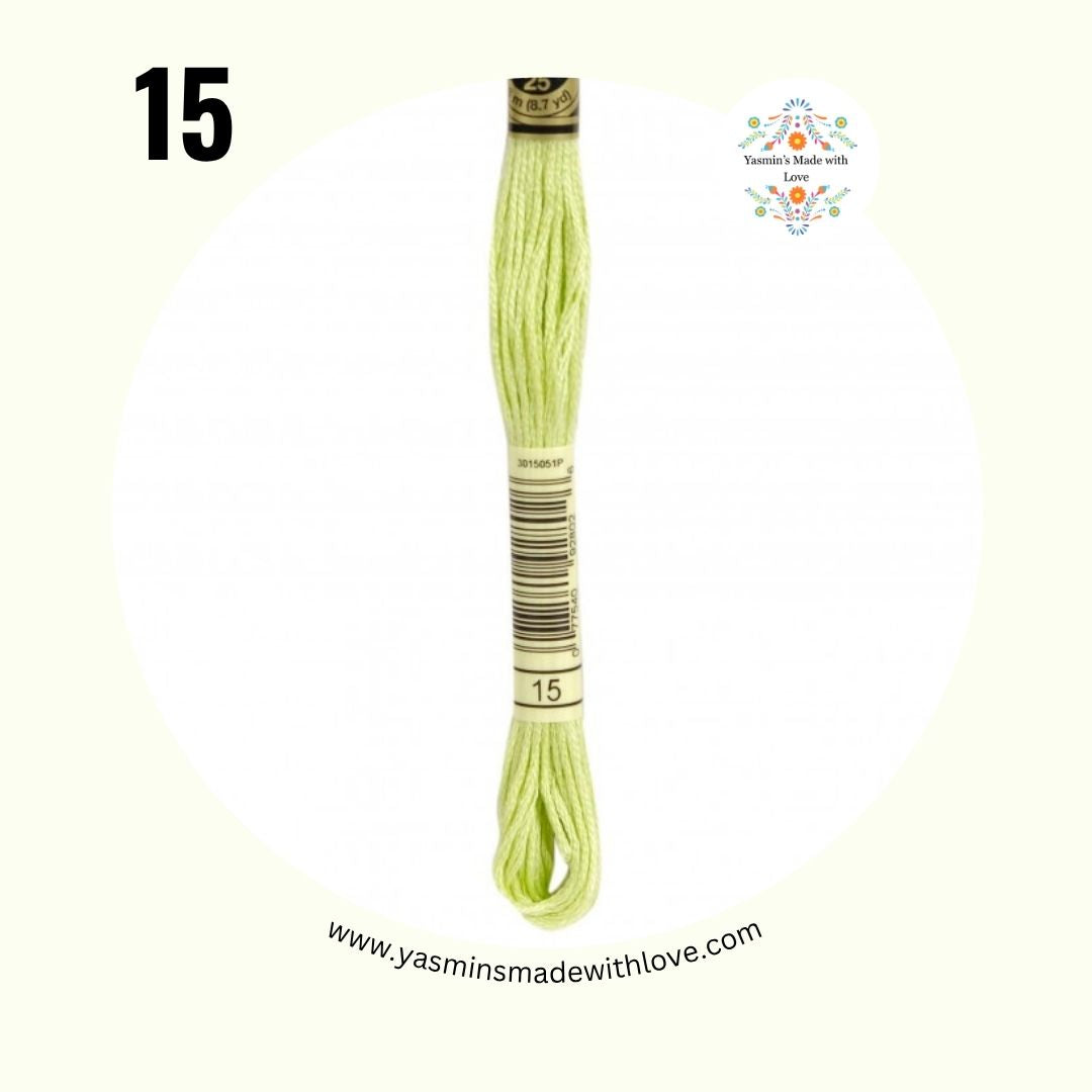 DMC 15 Apple Green