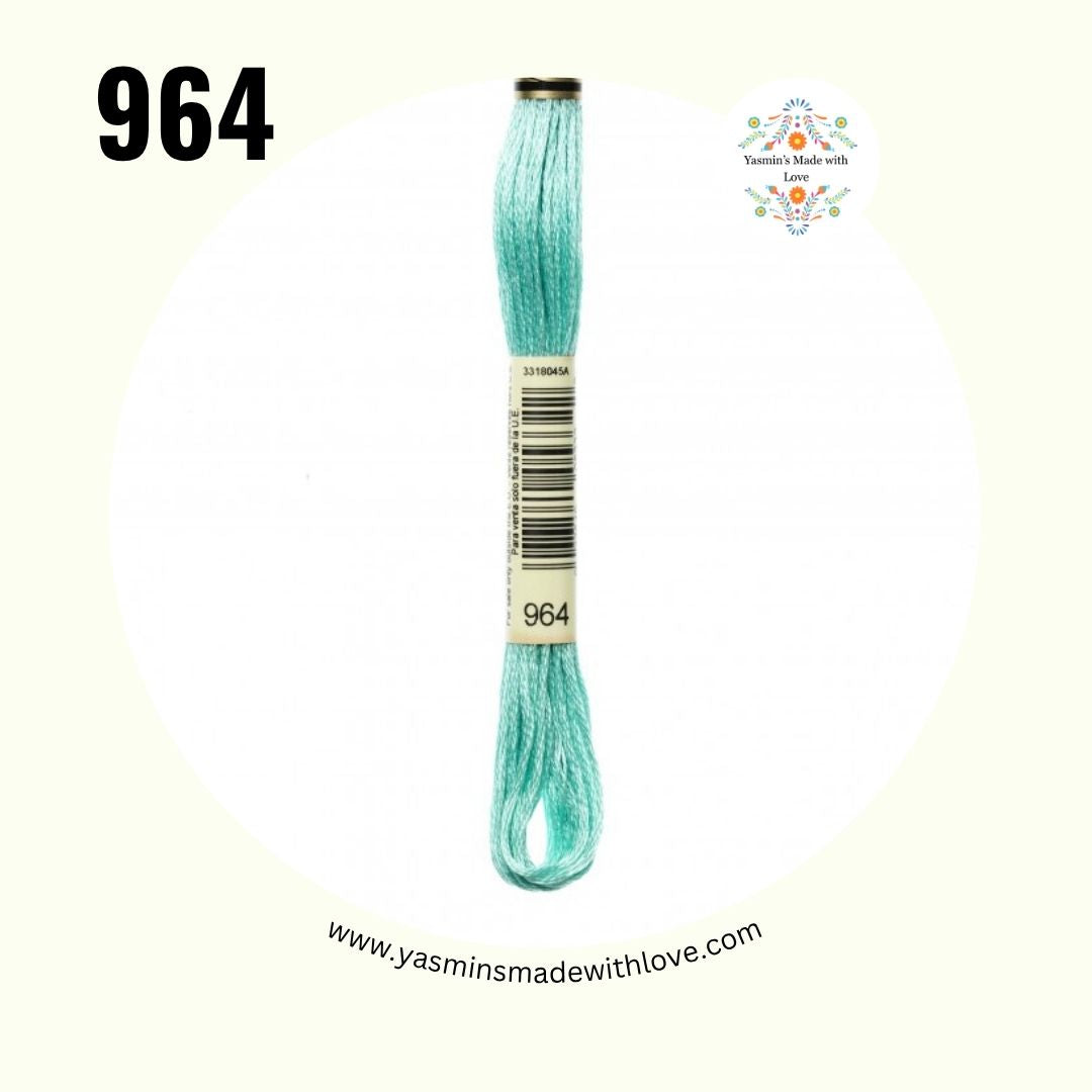 964 Seagreen Light – DMC Mouliné Standard Cotton