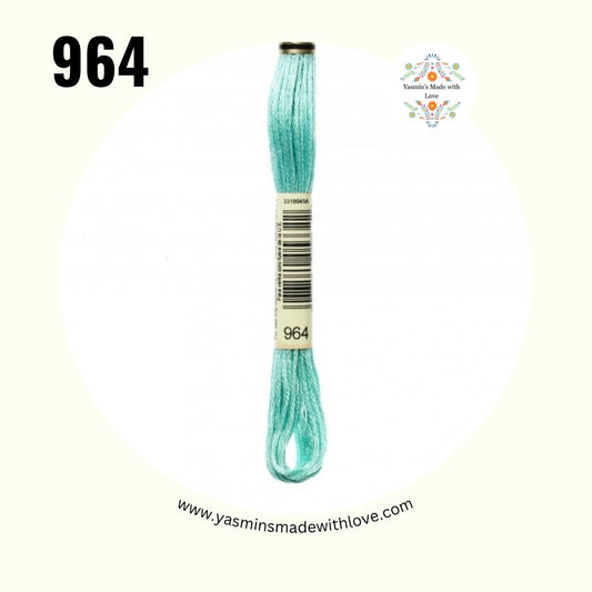 964 Seagreen Light – DMC Mouliné Standard Cotton