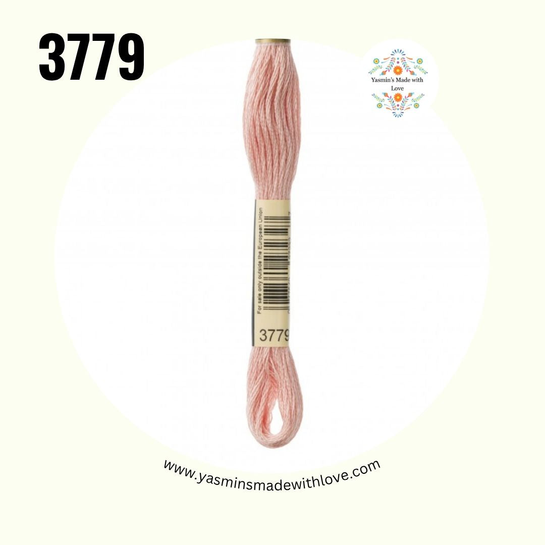 3779 Terra Cotta Ultra Very Light – DMC Mouliné Standard Cotton