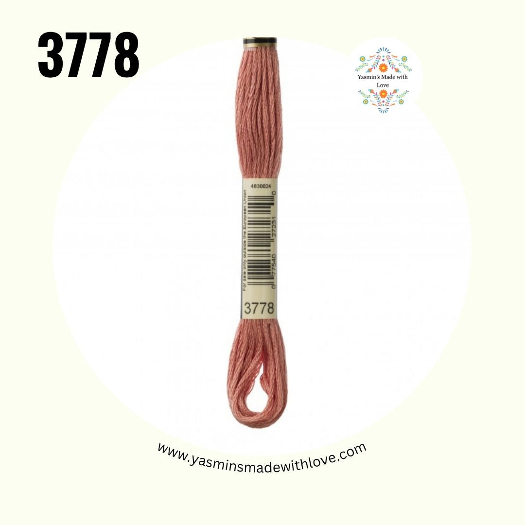 3778 Terra Cotta Light – DMC Mouliné Standard Cotton