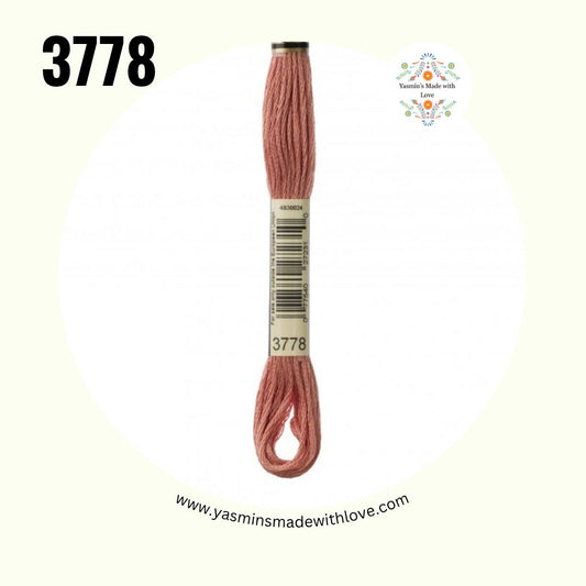 3778 Terra Cotta Light – DMC Mouliné Standard Cotton