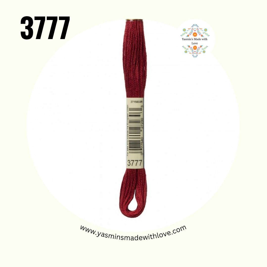3777 Terra Cotta Very Dark – DMC Mouliné Standard Cotton
