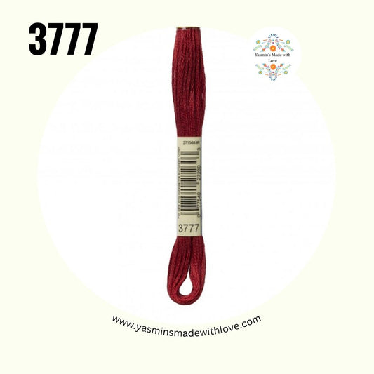 3777 Terra Cotta Very Dark – DMC Mouliné Standard Cotton