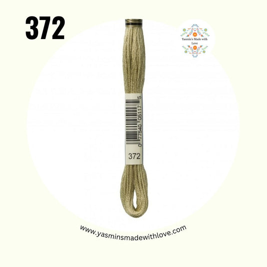 DMC 372 Mustard Light – DMC Mouliné Standard Cotton