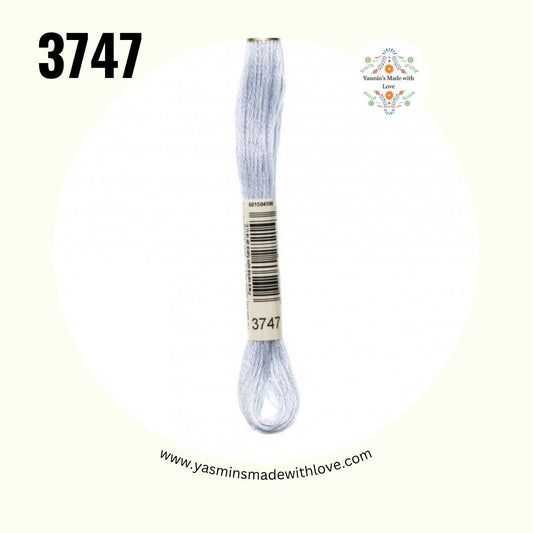 3747 Blue Violet Very Light – DMC Mouliné Standard Cotton