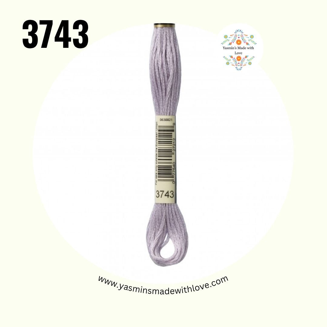 3743 Antique Violet Very Light – DMC Mouliné Standard Cotton