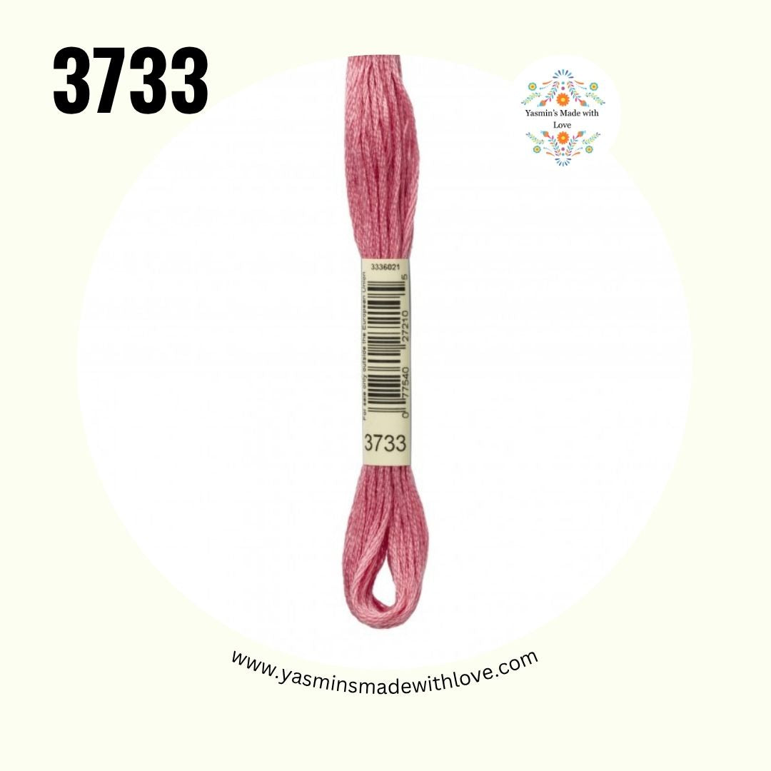 3733 Dusty Rose – DMC Mouliné Standard Cotton