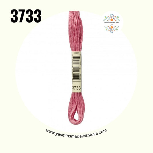 3733 Dusty Rose – DMC Mouliné Standard Cotton