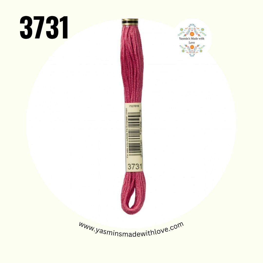 3731 Dusty Rose Very Dark – DMC Mouliné Standard Cotton