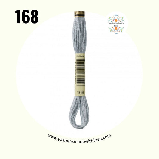 DMC 168 Silver Gray – DMC Mouliné Standard Cotton