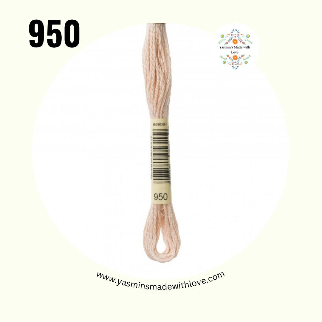 950 Desert Sand Light – DMC Mouliné Standard Cotton