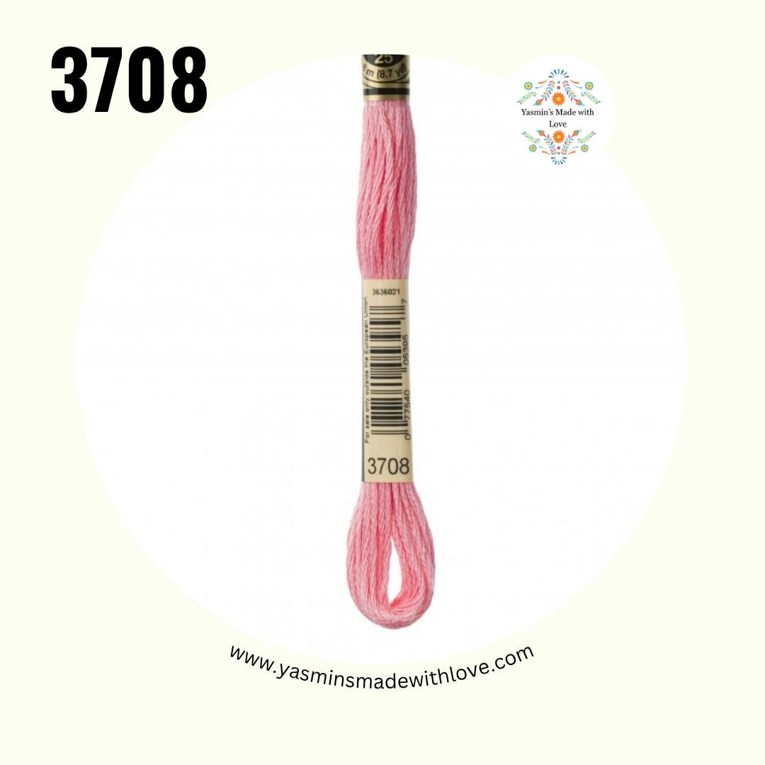 3708 Melon Light – DMC Mouliné Standard Cotton