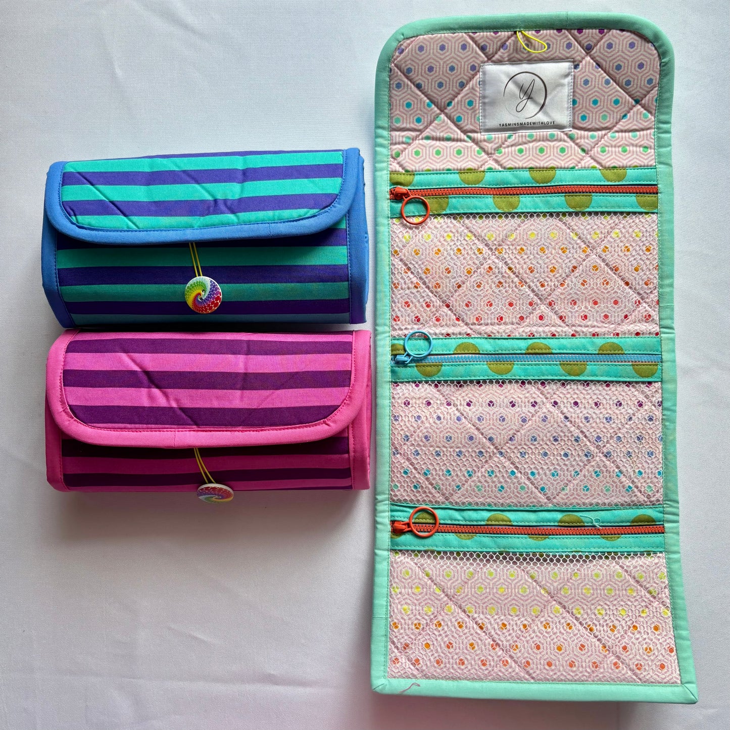 Handcrafted Sewing Essential Pouch made from premium quilting cotton