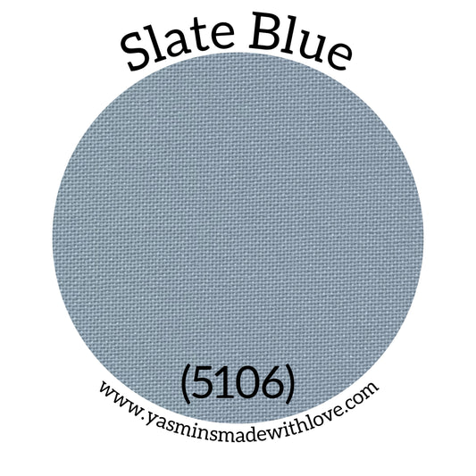 Zweigart 32ct Murano Evenweave – Slate Blue ( 5106)