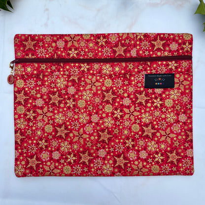Christmas Project Bag for Cross-stitch & Embroidery