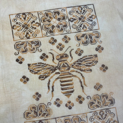 Nature's Geometry - Wasp Cross-stitch Pattern