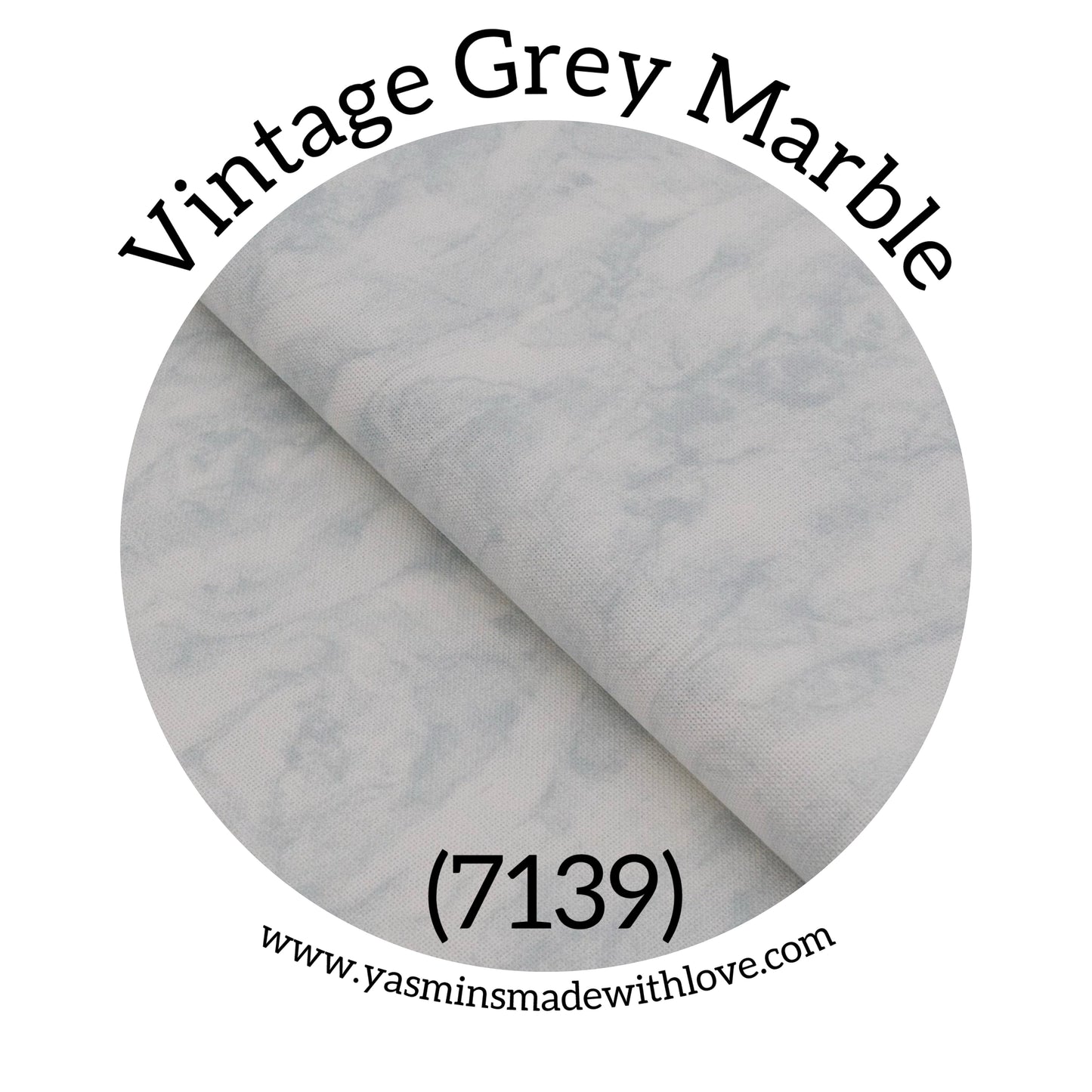 Zweigart 32ct Murano Evenweave – Vintage Grey Marble (7139)