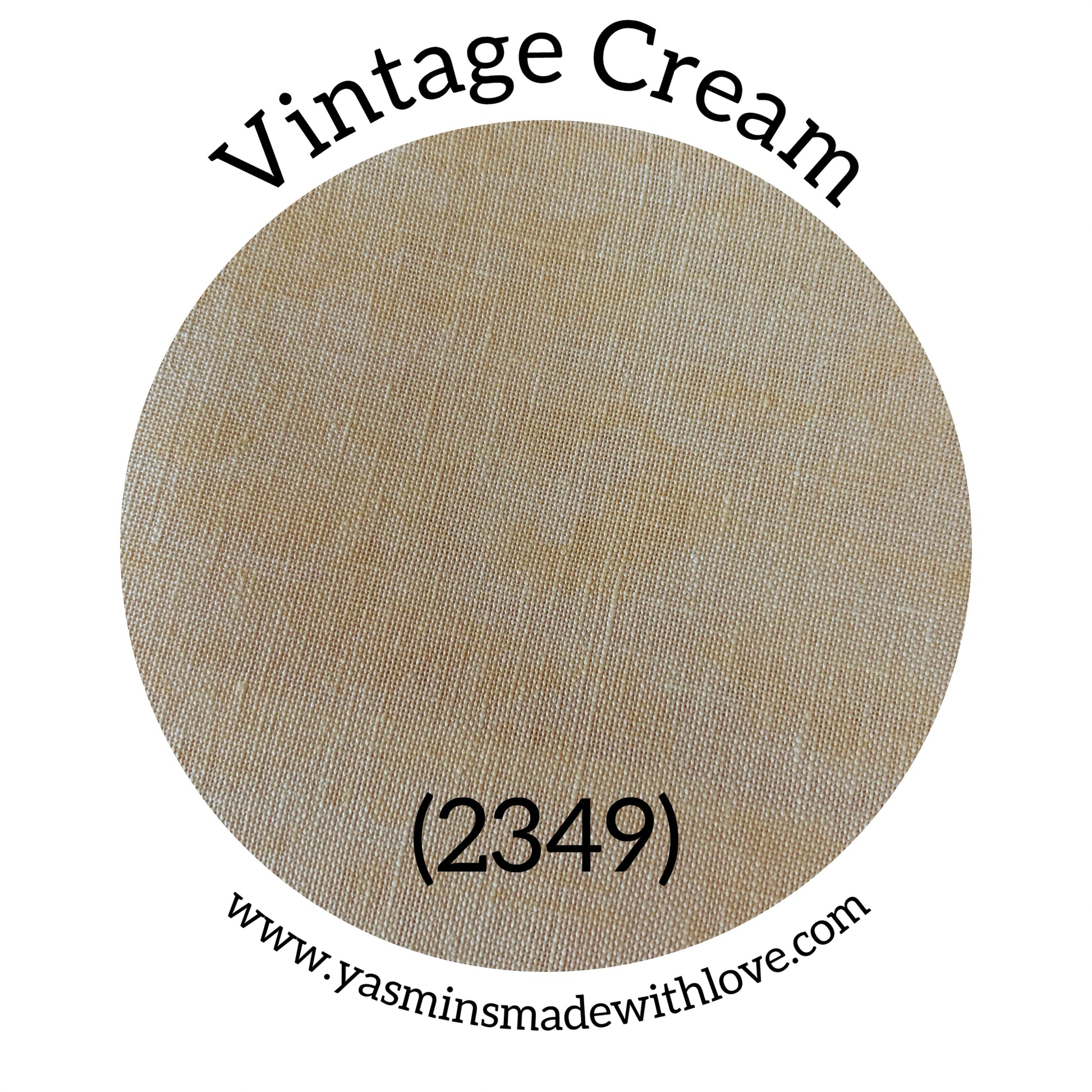 Zweigart 32ct Belfast Linen Evenweave – Vintage Cream (2349)