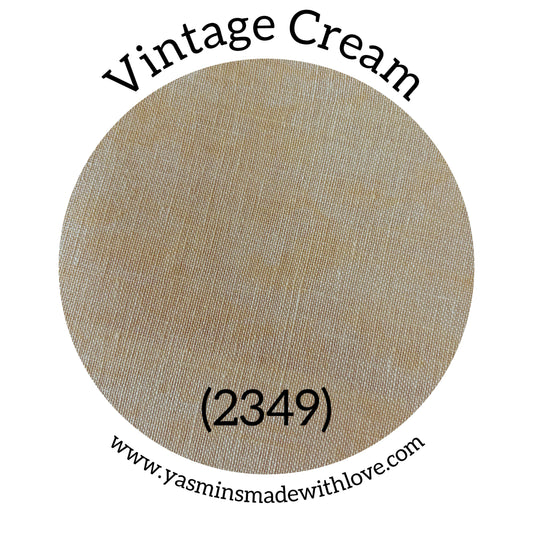 Zweigart 32ct Belfast Linen Evenweave – Vintage Cream (2349)
