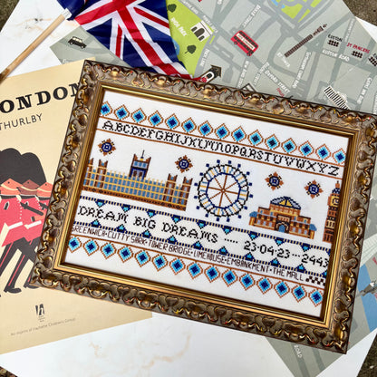 Dream Big Dreams Cross stitch Pattern