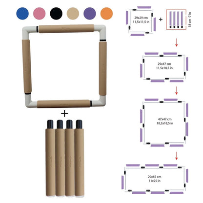 Extension Rod for Nurge Embroidery Snap Frame