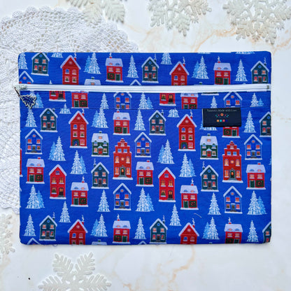 Christmas Project Bag - Size: 11’x14’ (27.9cm x 35.6cm)