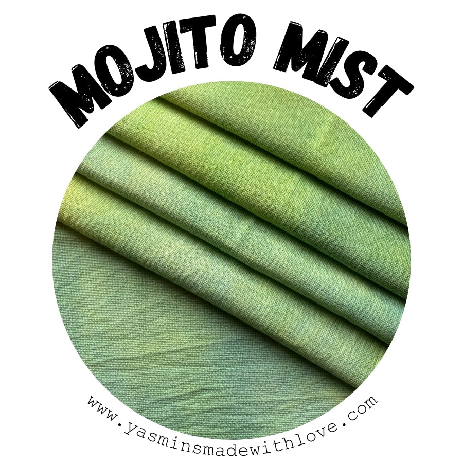 Mojito Mist Hand-Dyed Fabric