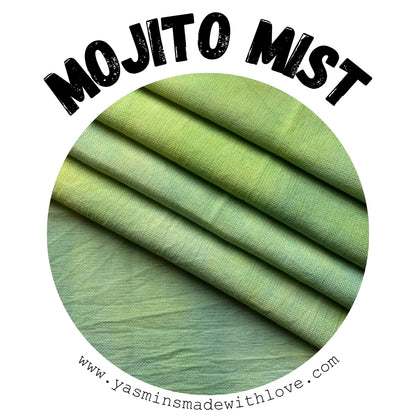 Mojito Mist Hand-Dyed Fabric