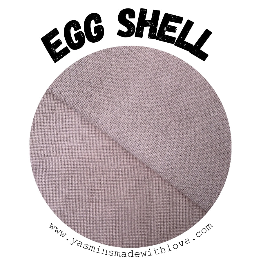 Egg Shell Hand-Dyed Fabric