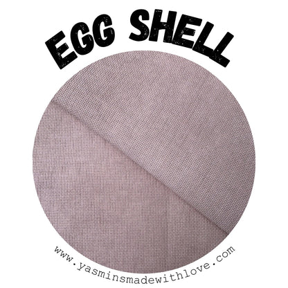 Egg Shell Hand-Dyed Fabric