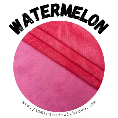 Watermelon Hand-Dyed Fabric