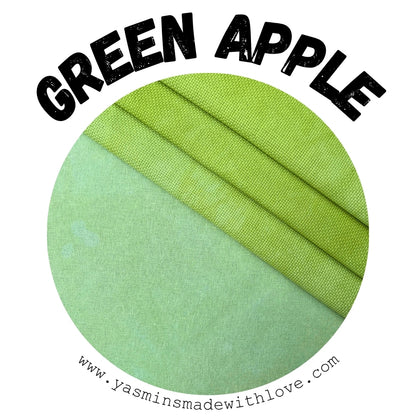 Green Apple Hand-Dyed Fabric
