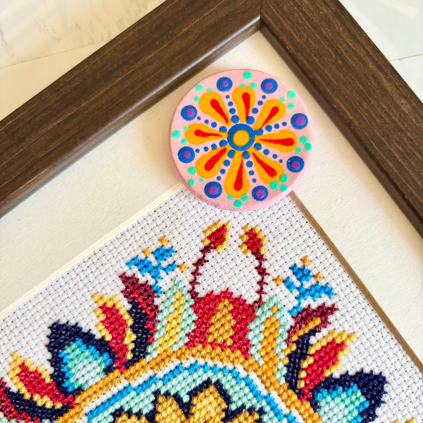 Summer Mandala Cross-stitch Kit