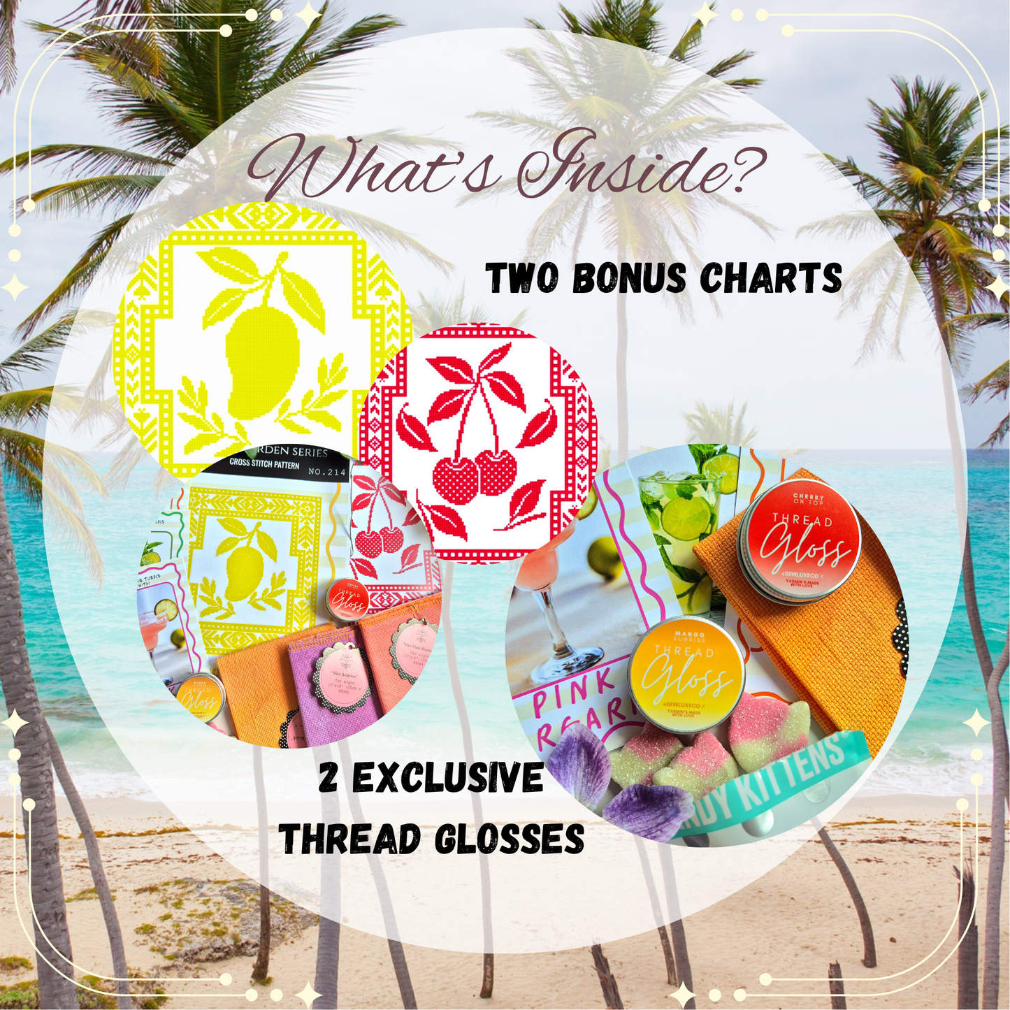 YMWL Summer Stitch Box | Quarterly Cross Stitch Subscription Box