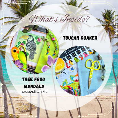 YMWL Summer Stitch Box | Quarterly Cross Stitch Subscription Box