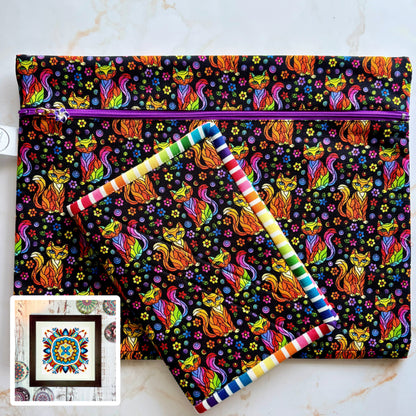 Project Bag for Cross-stitch & Embroidery