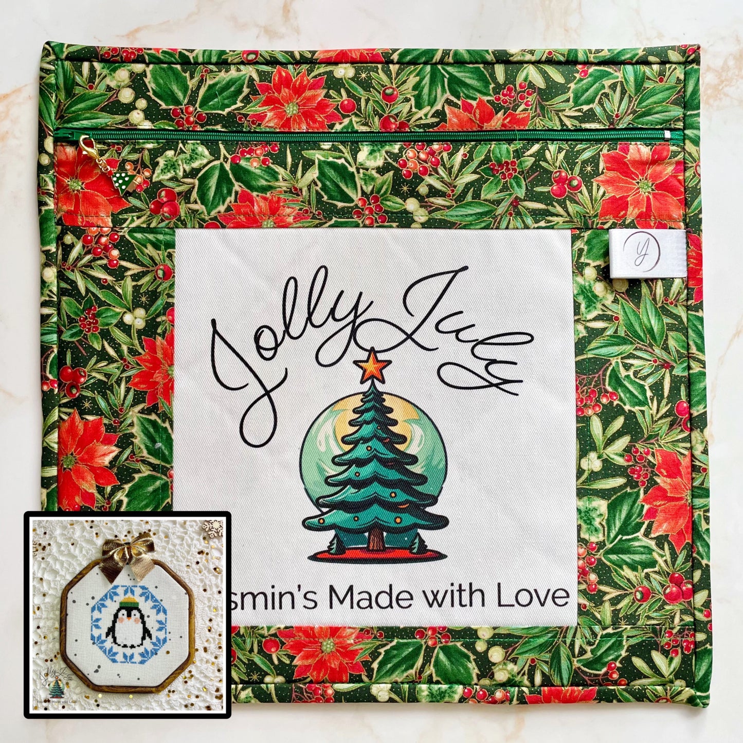 Project Bag for Cross-stitch & Embroidery