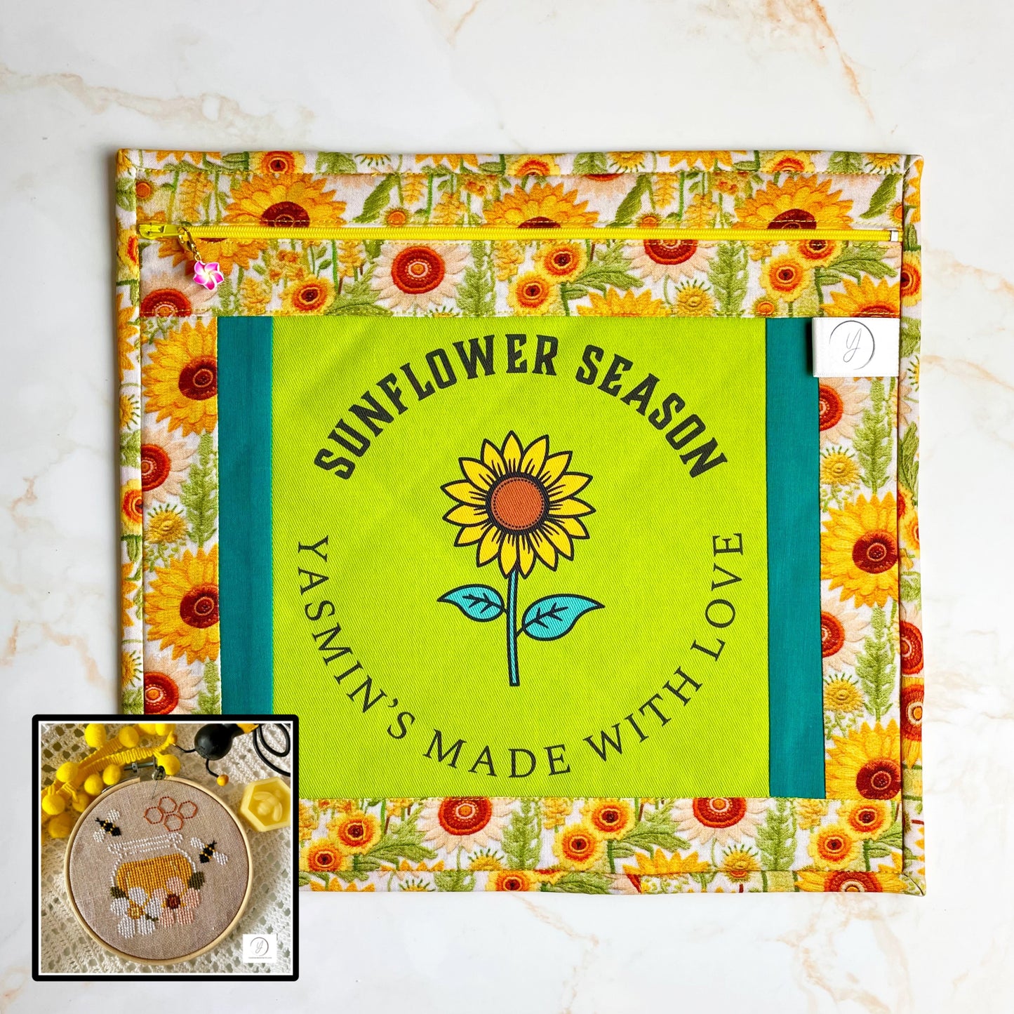 Project Bag for Cross-stitch & Embroidery