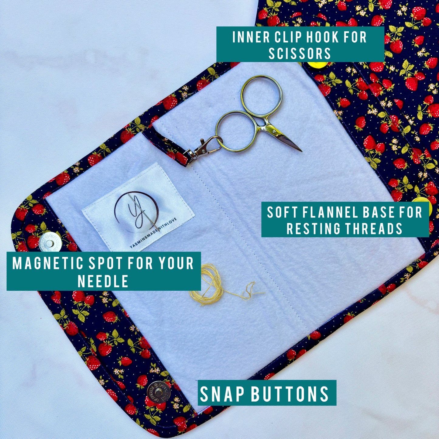 Project Bag for Cross stitch & Embroidery