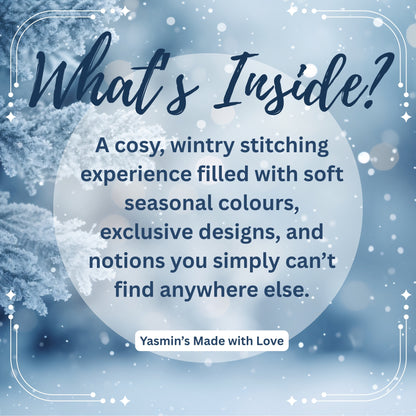 PREORDER Winter Stitch Box | Quarterly Cross Stitch Subscription Box