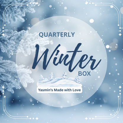 PREORDER Winter Stitch Box | Quarterly Cross Stitch Subscription Box