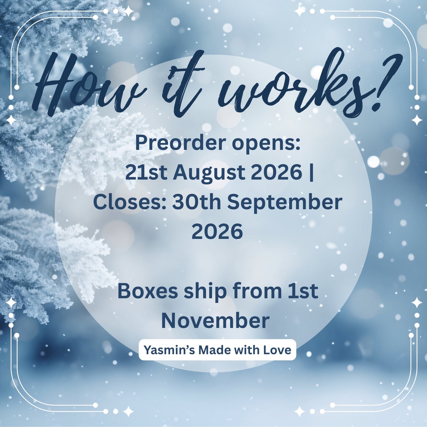 PREORDER Winter Stitch Box | Quarterly Cross Stitch Subscription Box