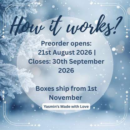 PREORDER Winter Stitch Box | Quarterly Cross Stitch Subscription Box