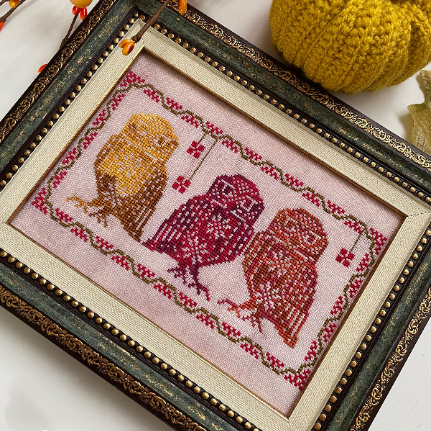 Autumn Owl Cross-stitch Chart