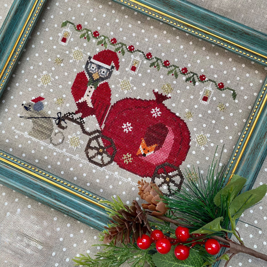 Christmas Ride Cross-stitch Chart