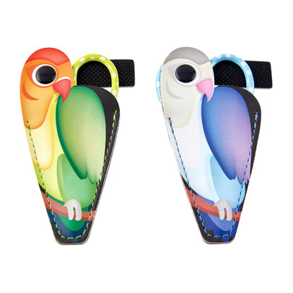 Parrot Embroidery Scissors with Pouch – 9.3cm