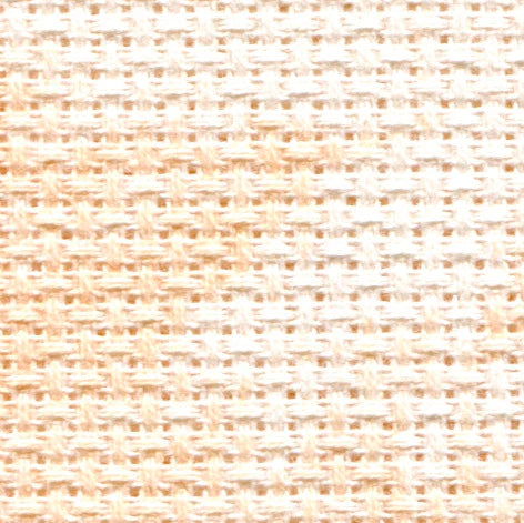 14ct Vintage Peach Aida by Zweigart