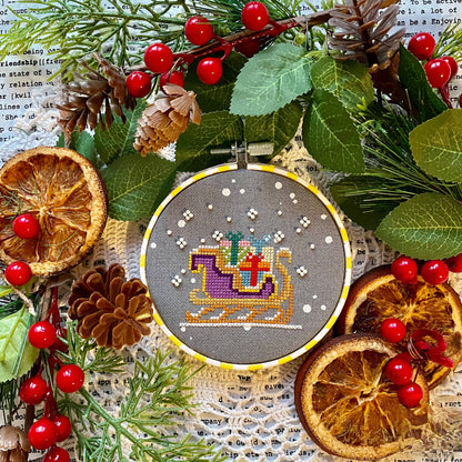 Christmas Delivery Cross-stitch Chart